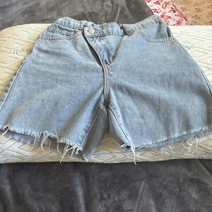 Denim girls jorts